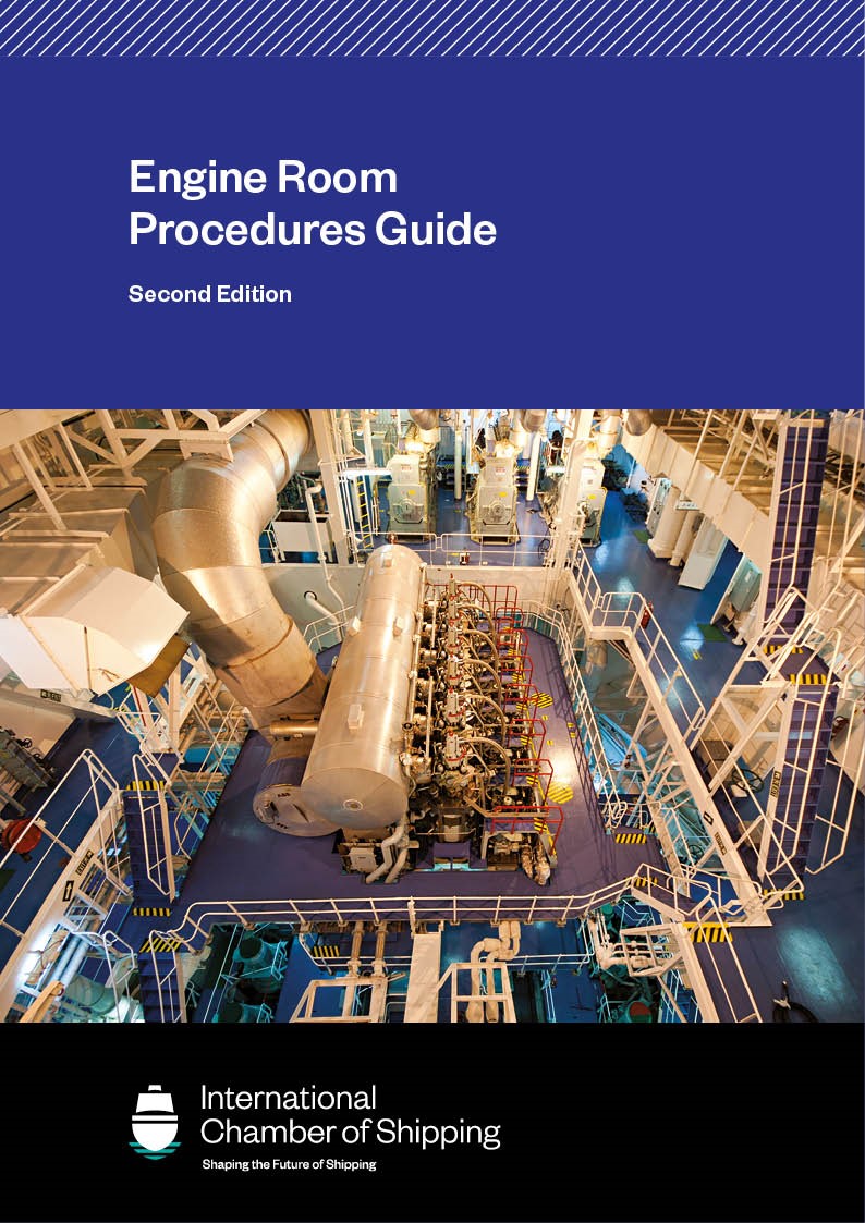 Cover of the ICS publication, Engine Room Procedures Guide, Second Edition